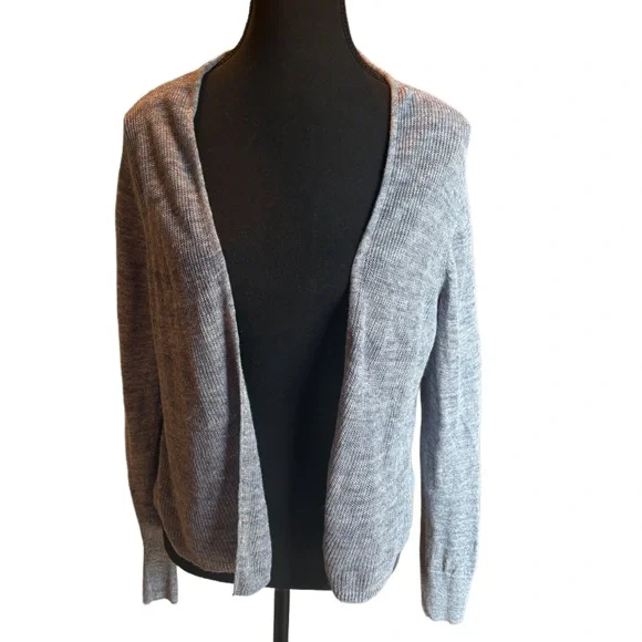 Banana Republic Heather Gray Women's Cardigan - Picture 4 of 6